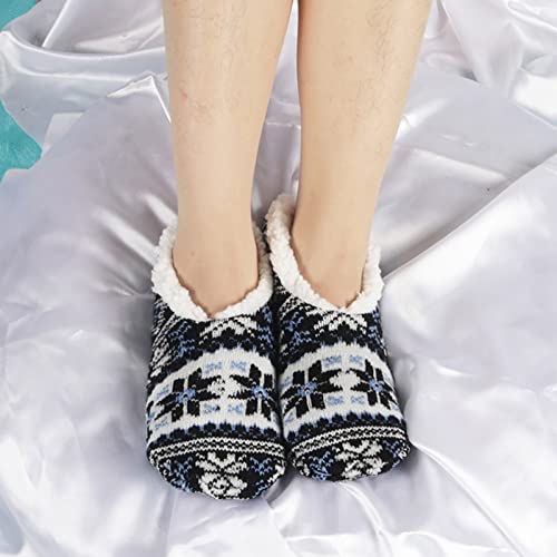 Womens Girls Slippers with Rubber Sole Soft House Slipper Socks Around House Shoes Non Slip Indoor Outdoor4