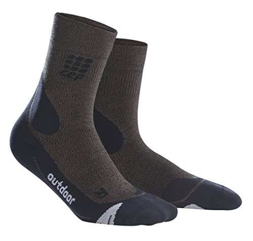 Preisvergleich Produktbild CEP mid-Cut Socks Brown / Black - IV
