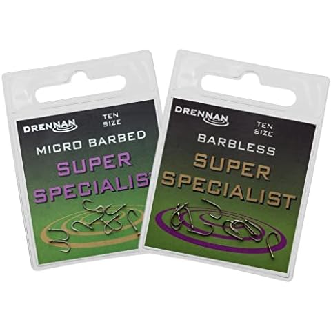 Drennan Super Specialist Barbless Hooks Size 14 Cover