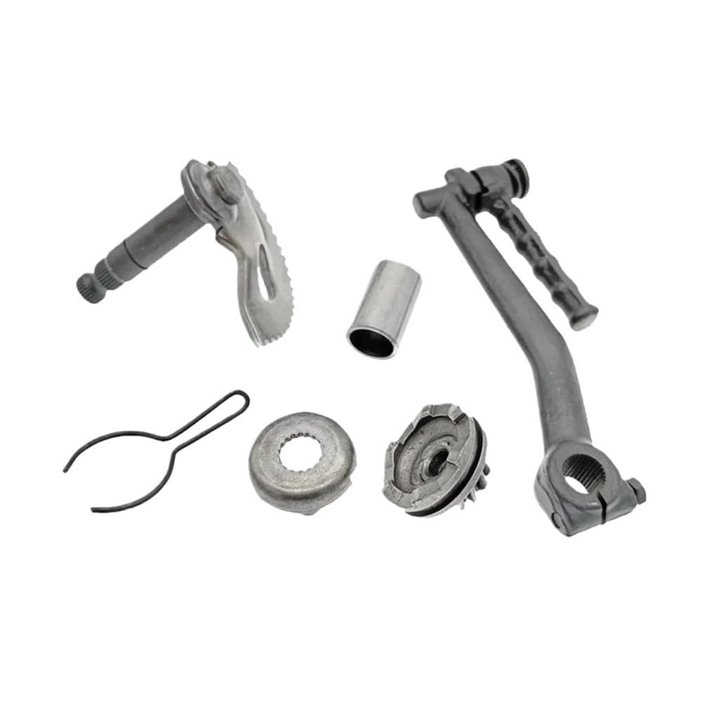 Uuipip One Color Motorcycle Gear Shift Lever Motorcycle Moped Kick Starter Starting Shaft Kit For Gy6 50 60 80 100 139Qmb Foot-Operated Shifter Heel-Toe