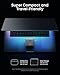 Anker Prime Charger, 160W 3-Port Compact USB C GaN Charger Block, Smart Display and Touch Control, 140W Max Charging via Any Single Port, for MacBook, Laptop, iPhone 17/16/15 Series, iPad, and More