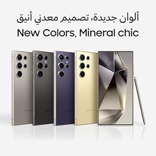 Samsung Galaxy S24 Ultra, AI Android Smartphone, 12GB RAM, 256GB Storage, 200MP Camera, S Pen, Long Battery Life, Black, (UK Version) (Renewed)