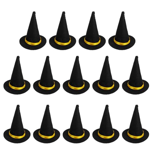 SOPOTUTU 14 Mini Chapeaux De Poupée en Capsules De Bouteille De Vin Chapeaux Miniatures pour Maison De Poupée Miniatures pour Bricolage Accessoires