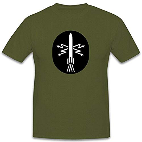 Insigne NVA DDR t-shirt vert en taille M avec emblème fusée