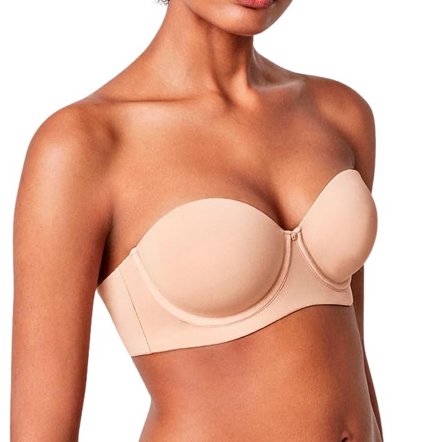 Soutien-gorge amovible GISELA beige 90 la lingerie idéale sous vos robes de soirée dos nu
