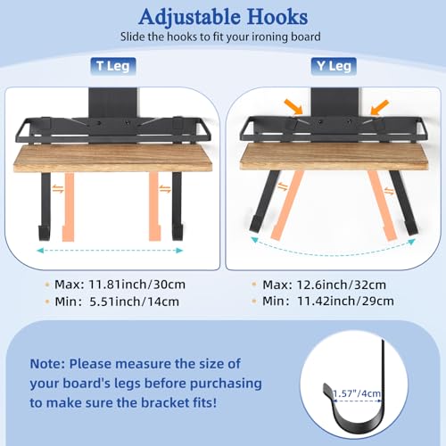 VINAEMO-Ironing-Board-Hanger-Wall-Mount-2-Layer-Laundry-Room-Organizer-Iron-and-Ironing-Board-Holder-for-TY-Leg-Iron-Boards-Heavy-Duty-Laundry-Room-Storage-Shelves-Large-Laundry-Organization