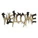 River's Edge Products 1382 Deer Antler Theme Welcome Plaque