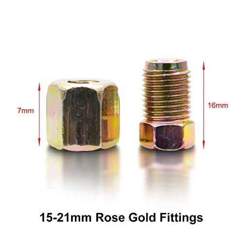 Cavi Freno Auto In Acciaio Rame - Rotolo 10m Con Dadi