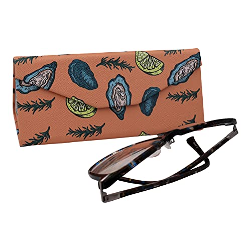 Image of Real Sic Glasses Case for Men and Women - Magnetic Folding Hard Shell Sunglass Holder - Inspired by Activities /Hobbies