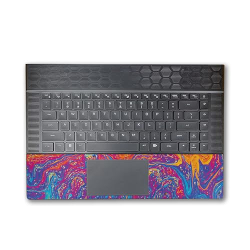 Image of Laptop Skin Compatible with Alienware X16 R2 (2024) - Paint Currents - Premium 3M Vinyl Protective Wrap Decal Cover - Easy to Apply | Crafted in The USA by MightySkins