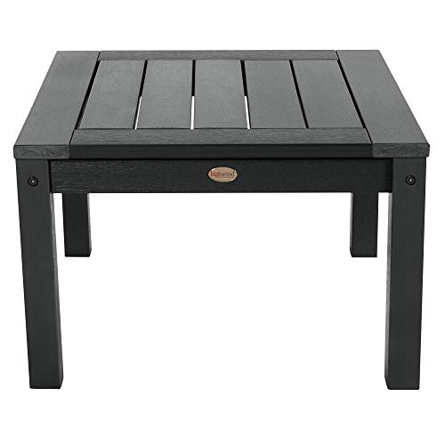 Highwood Ad-Dsst1-Bke Adirondack Side Table, Black #TOP4