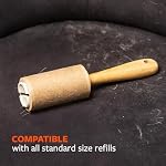 Full Circle Bamboo Lint Roller, Refillable & Reusable, 100 Sheets - Image 5