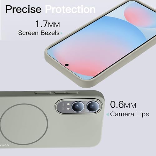 Image of KARWAN️Magnetic Ultra Slim-Fit Back Case Cover for Oneplus Nord CE4 Lite |Hard PC Case Cover| Ultra-Thin & Light Weight with [Ultra Premium Feel] Case for Oneplus Nord CE4 Lite(6.6 inch)(Grey)