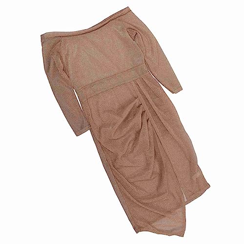 Vestido Feminino, Bodycon Feminino Com Divisão na Coxa para Senhora para Encontro (M)