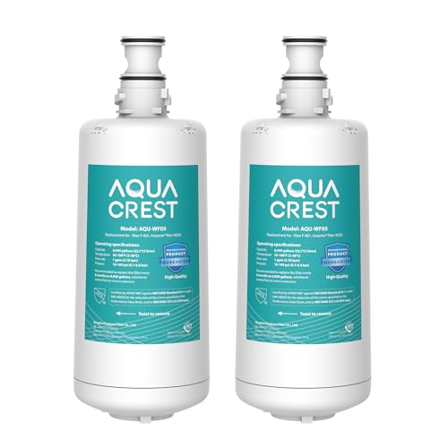 AQUACREST F-601R Filter Cartridge, NSF/ANSI 42 Certified, Replacement for F-601R Filter Cartridge (Pack of 2)