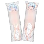 CLACG Anime Waifu Body Pillow Cover 150x50cm - Sexy Dakimakura Case - Hot Manga Girl Secret Art Hugging Pillowcase - Double Sided HD Peach Skin Japanese Bolster Cover (Cover Only) (B-Special Edition)