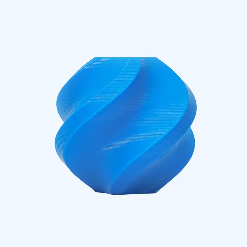 bambulab Bambu Lab PLA Basic Blue 3D Printer Filament Diameter: 1.75mm +/- 0.03mm, Smooth Surface Finish, Biodegradable (with Spool)-picture-11