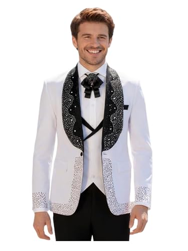 Men's Tuxedos Set Slim Fit Wedding Tuxedo for Men, Perfect for Prom & Formal Events