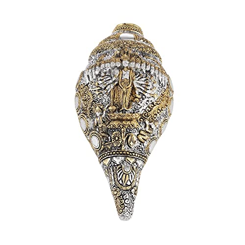 Image of Momentz Divine Shank for Pooja for Divine Experience of Workship, Luxury Item with Antique Look /Diwali Gift Product