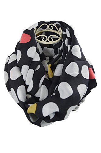 City Mod Dots & Dots Polka Dot Lovely Infinity Fashion Scarf2