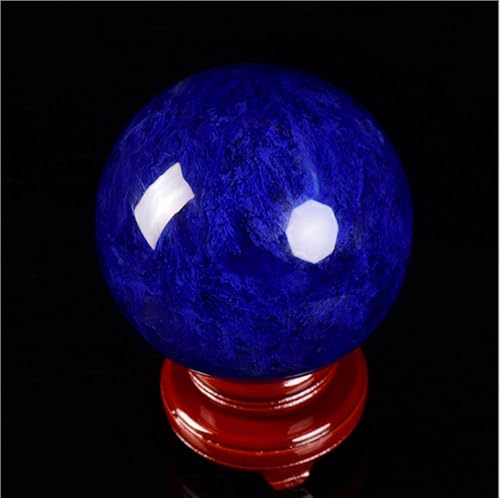 Esfera de cristal azul de 22cm para eliminar el estrés visual en tu oficina 8