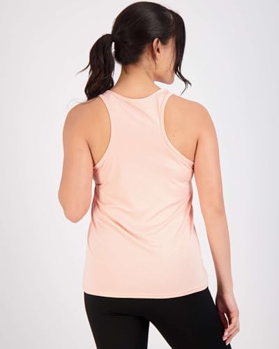 Image of Real Essentials 5-Pack Women's Racerback Tank Top Dry-Fit Athletic Performance Yoga Activewear (Available in Plus Size)