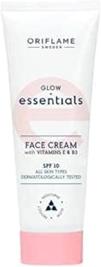 Glow Essentials Face Cream with Vitamins E & B3 SPF 10 50ML