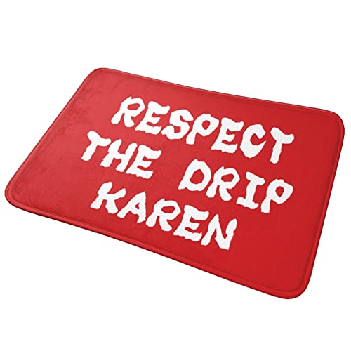 Paillasson Respect The Drip anti-poussière 50 x 80 cm pour camper