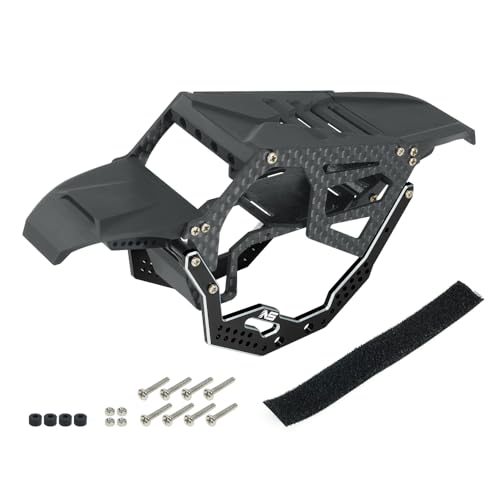 NS-NexxSpeed NexxSpeed Aluminum 3D Printed Nighthawk Conversion Chassis Kit (Black) - AXIAL AX24, Blue