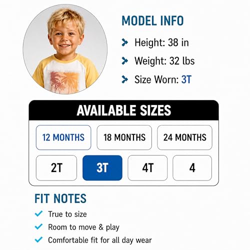 Image of Volcom Infant Toddler Boy Shorts Set - 2 Piece Short Sleeve Graphic Tees & Denim Shorts - Toddler Summer Clothes (12M-7)