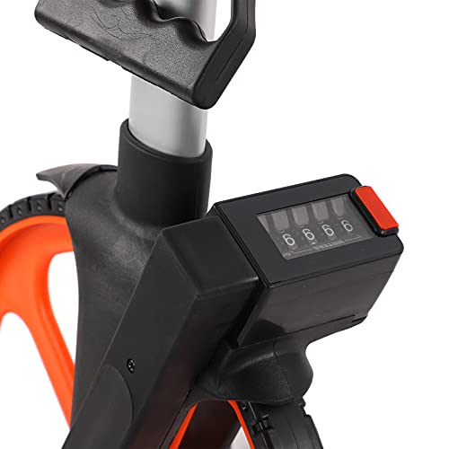 Messrad, stabil langlebig 0-9999.9m oder 0-9999.9ft Distanzrad für Landvermessungsarbeiten für Straßen messen