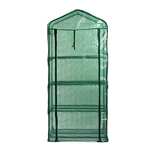 KCT Replacement Protective PE Cover for 4 Tier Mini Greenhouse/Growhouse