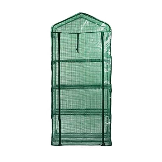KCT Replacement Protective PE Cover for 4 Tier Mini Greenhouse/Growhouse
