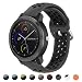 Produktbild Keweni Ersatz-Armband für Garmin Vivoactive 3,Gummi-Ersatzuhrenbänder für Vivoactive 3/ Vivoactive 3 Music/Forerunner 245/645 Music (Schwarz&Schwarz)