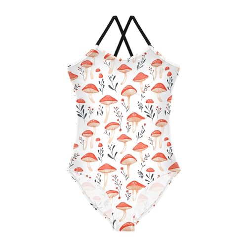 KLL Girls Swimsuit 1 Piecing Beach Swimwear Bathing Suits for Girls