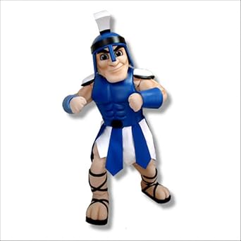 College Titan Mascot Costume for Adults Men & Women with Built-in Fan Inside the Head
