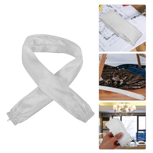 Funda cubre cables antióxido de terciopelo desmontable para lámparas 6