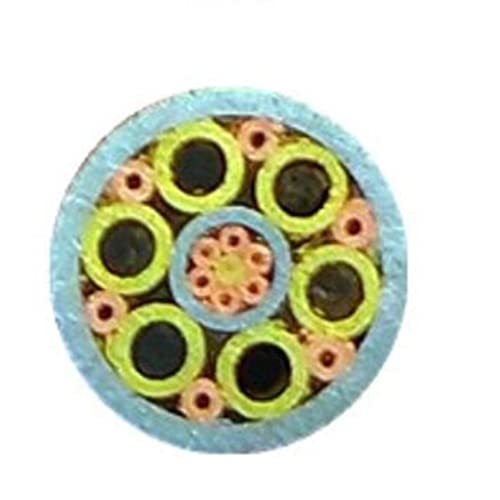 GBNHGYP GZ 6mm Mosaic Pin Rivet Handle Screw, Length 39cm Brass Mosaic Rivet Stud Steel Tube, Industrial DIY Parts 1pc (Color : NO.15)