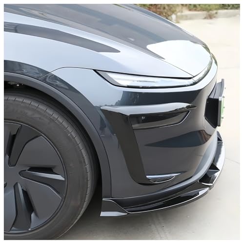 Spoiler avant Tesla Model Y 2025 Juniper noir brillant - 7