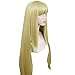 Produktbild Lord El-Melloi Ii Akten Lenis Jasmine Golden 80 cm langes glattes Haar Cos Perücke