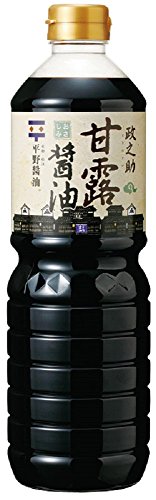 平野醤油 甘露醤油「政之助」 1000ml ペットボトル