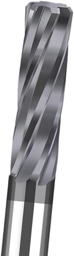 4 Flutes Chucking Coated Metal Reamer, Diameter 1.9-2.04mm Carbide Machine Spiral Slot, Cutting Tool 1pc(2.04X20X50mm)