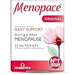 Menopace Original - No. 1 Menopause Supplement for Women. by Vitabiotics. 30-Day Vitamin Perimenopause Formula - Pack of 1, 30 Tablet