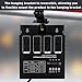 Vikua Dmx Dimmer Pack with Dmx 4-Channel Dmx512 Dimmer Pack Suitable for Stage Lighting Control