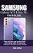 Produktbild SAMSUNG GALAXY S21 ULTRA 5G USER GUIDE: Easy and Quick user guide with tips and tricks to master the Samsung Galaxy s21, s21 plus and s21 ultra 5G