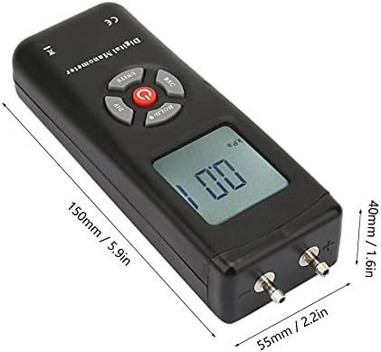 TL100 Digital Differential Pressure Gauge Handheld Differential Pressure Gauge Handheld Air Vacuum