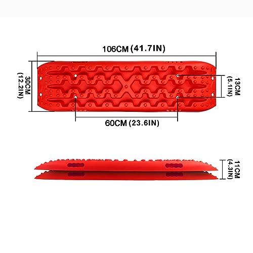 Tableros de tracción para todoterreno de gran resistencia en pack multicolor 7