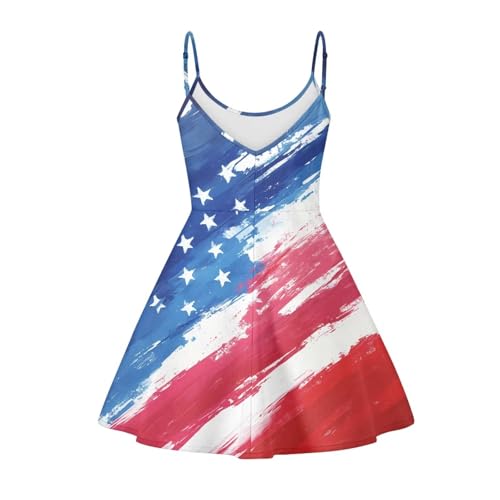 Image of Coloranimal Women's Summer Sleeveless Casual Swing Dresses with Loose Fit Beach Sundress