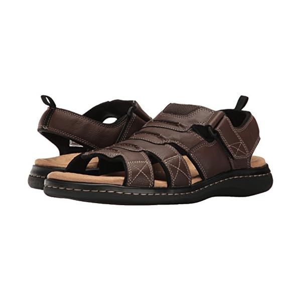 Dockers Men's Shorewood Fisherman Sandal, Briar, 10 M US - Image 8