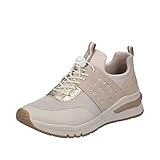 Nicht Wasserfest Rieker Damen M6651 Sneaker, beige, 37 EU